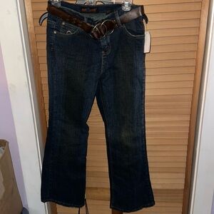 Girls Size 14 Dollhouse Dark Blue Jeans Brand New with Tags